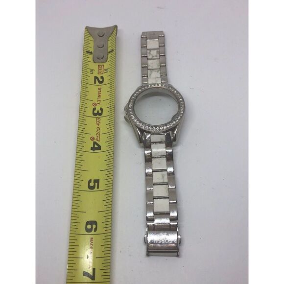 Authentic Fossil Watch Bracelet Links Parts Case Band 18mm L283 - Picture 1 of 7